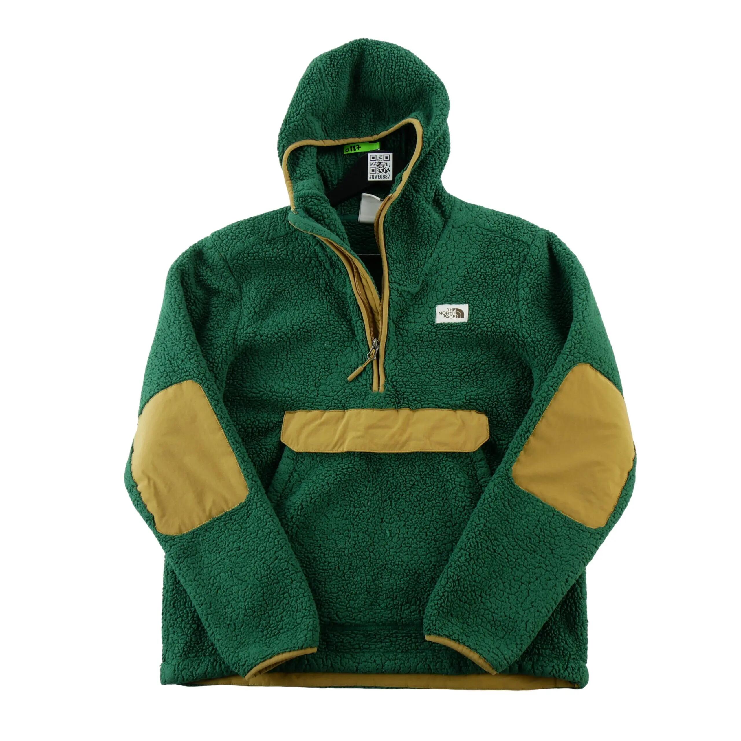 Seconde vie - Pull polaire Homme Vert - Très bon état 3/9
