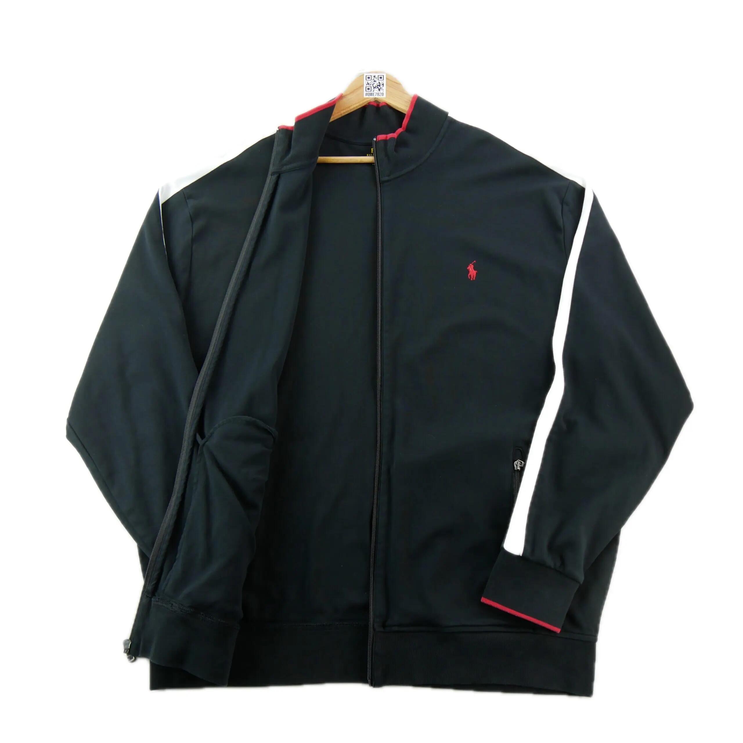 Kurtka Męska Track Jacket z kołnierzem stojącym 3/8