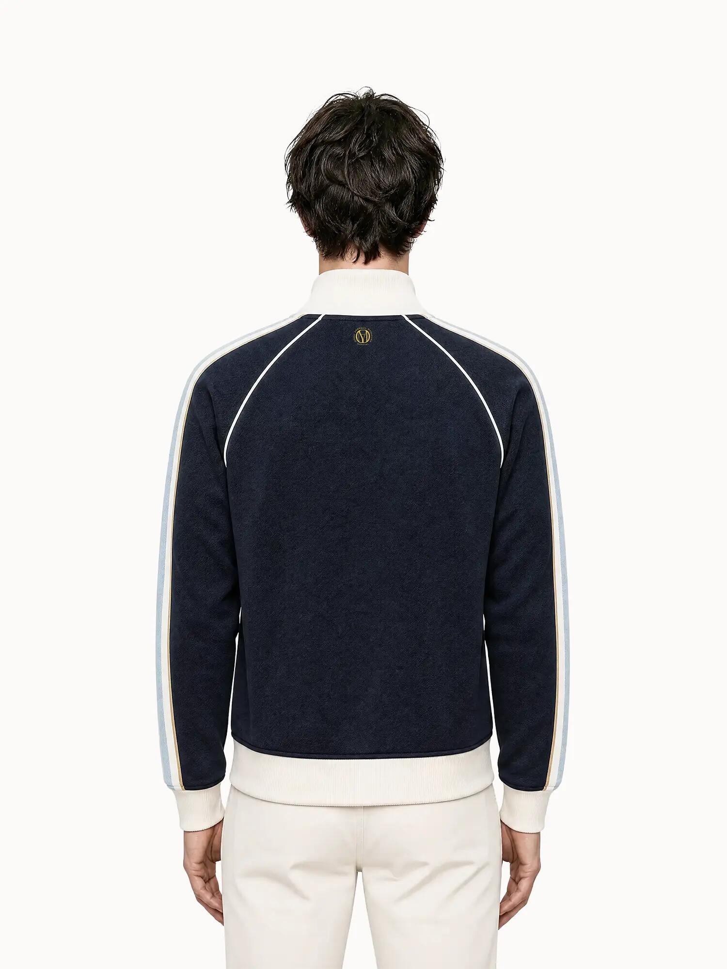 Veste zippée Le Coq Sportif x Maradona effet piqué LCS CUP 6/6