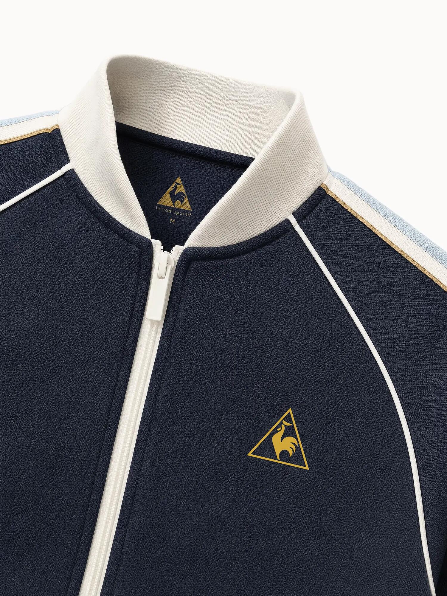 Veste zippée Le Coq Sportif x Maradona effet piqué LCS CUP 4/6