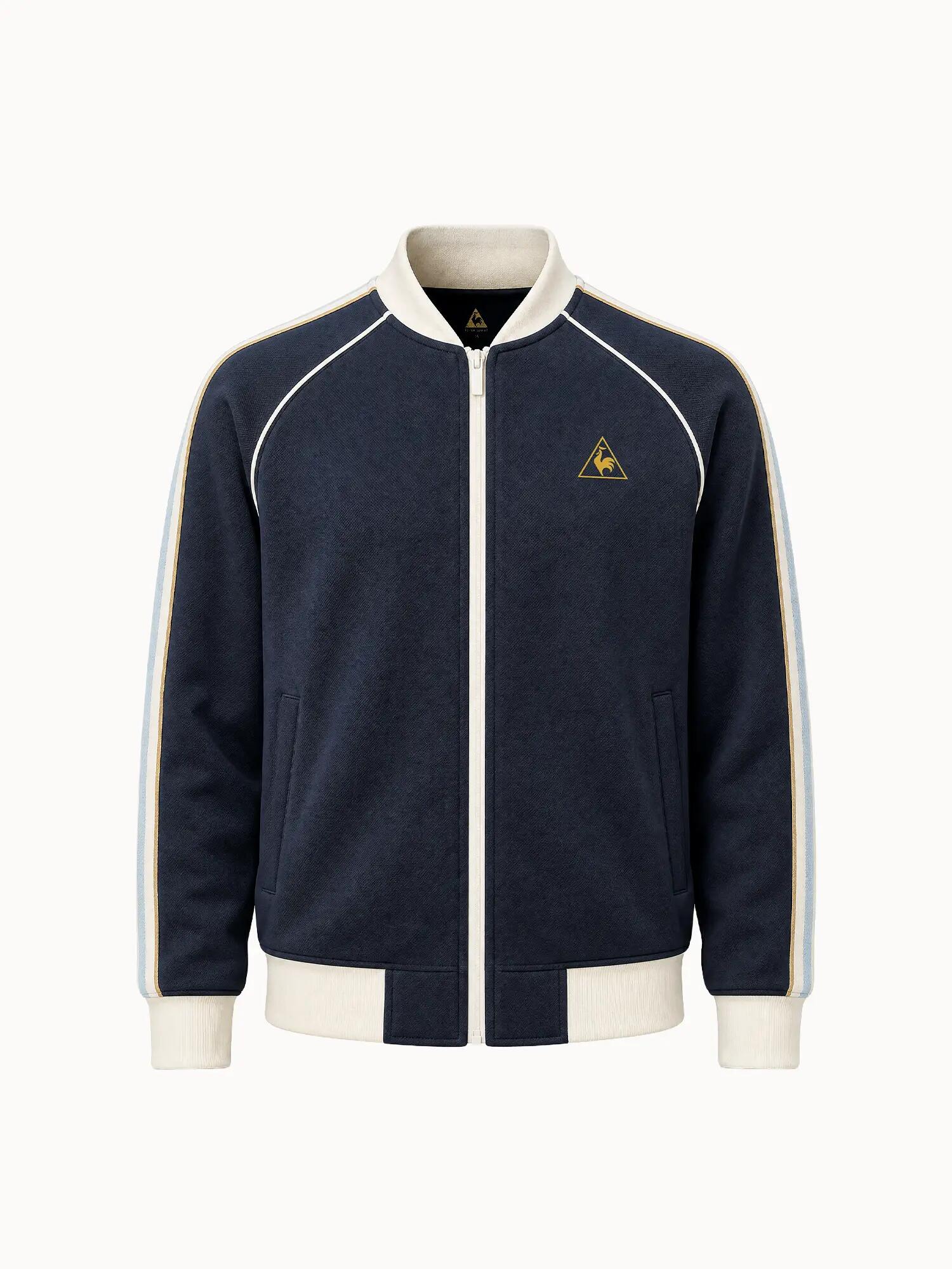 Veste zippée Le Coq Sportif x Maradona effet piqué LCS CUP 2/6