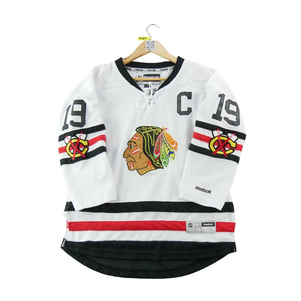 Втори живот - Reebok мъжки хокейен екип NHL Chicago Blackhawks 19 - Добро