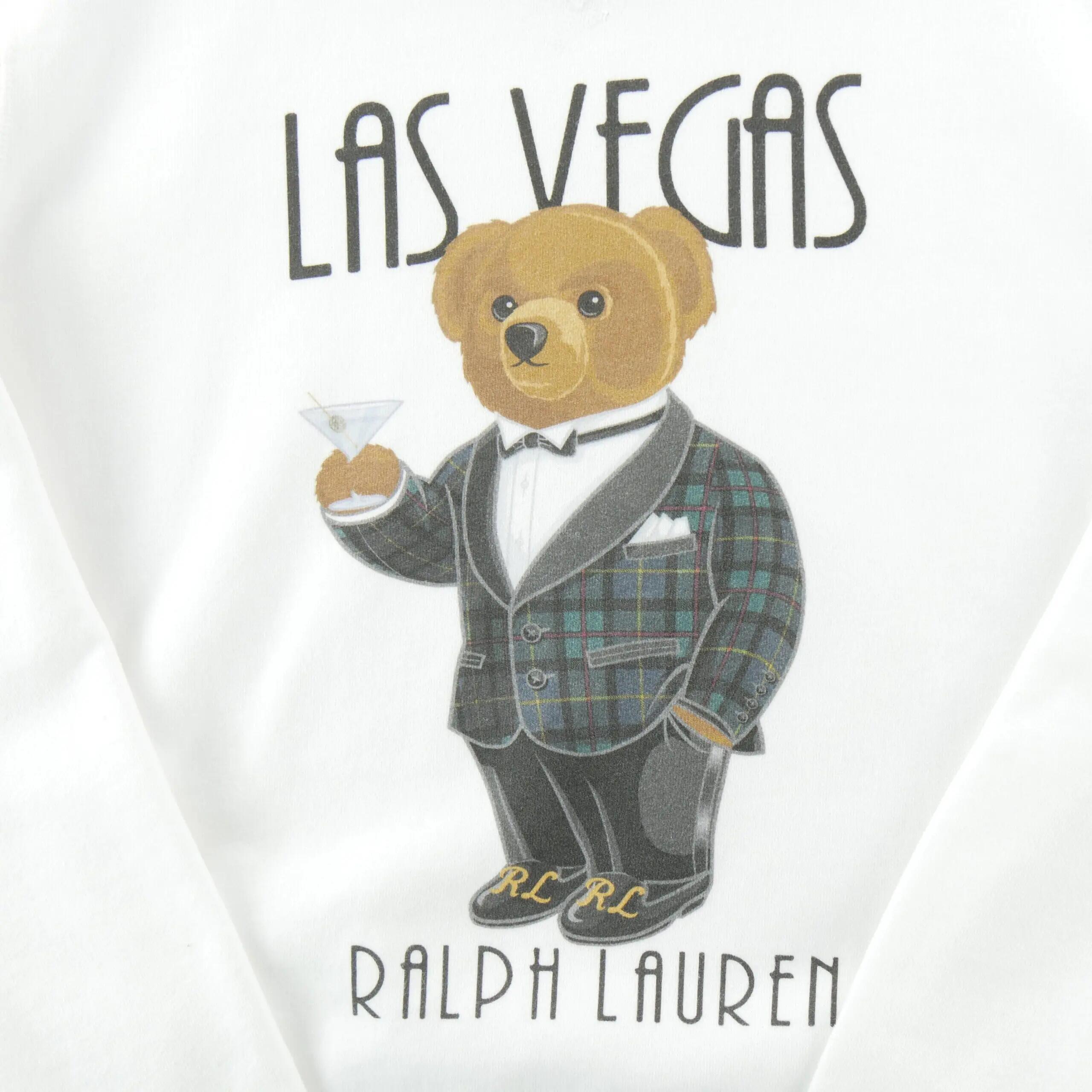 Second life - Bluza męska Polo Bear Las Vegas - Stan bardzo dobry 3/7