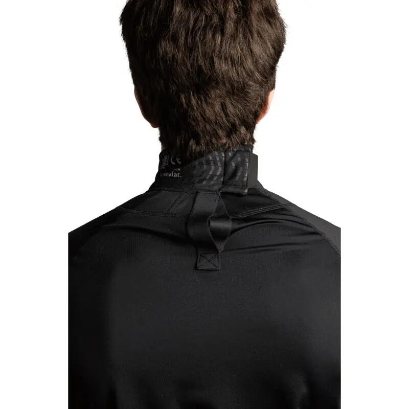 BAUER LS Neck protect Top Senior zwart volwassen hockeyhalshalsbeschermers 3/3