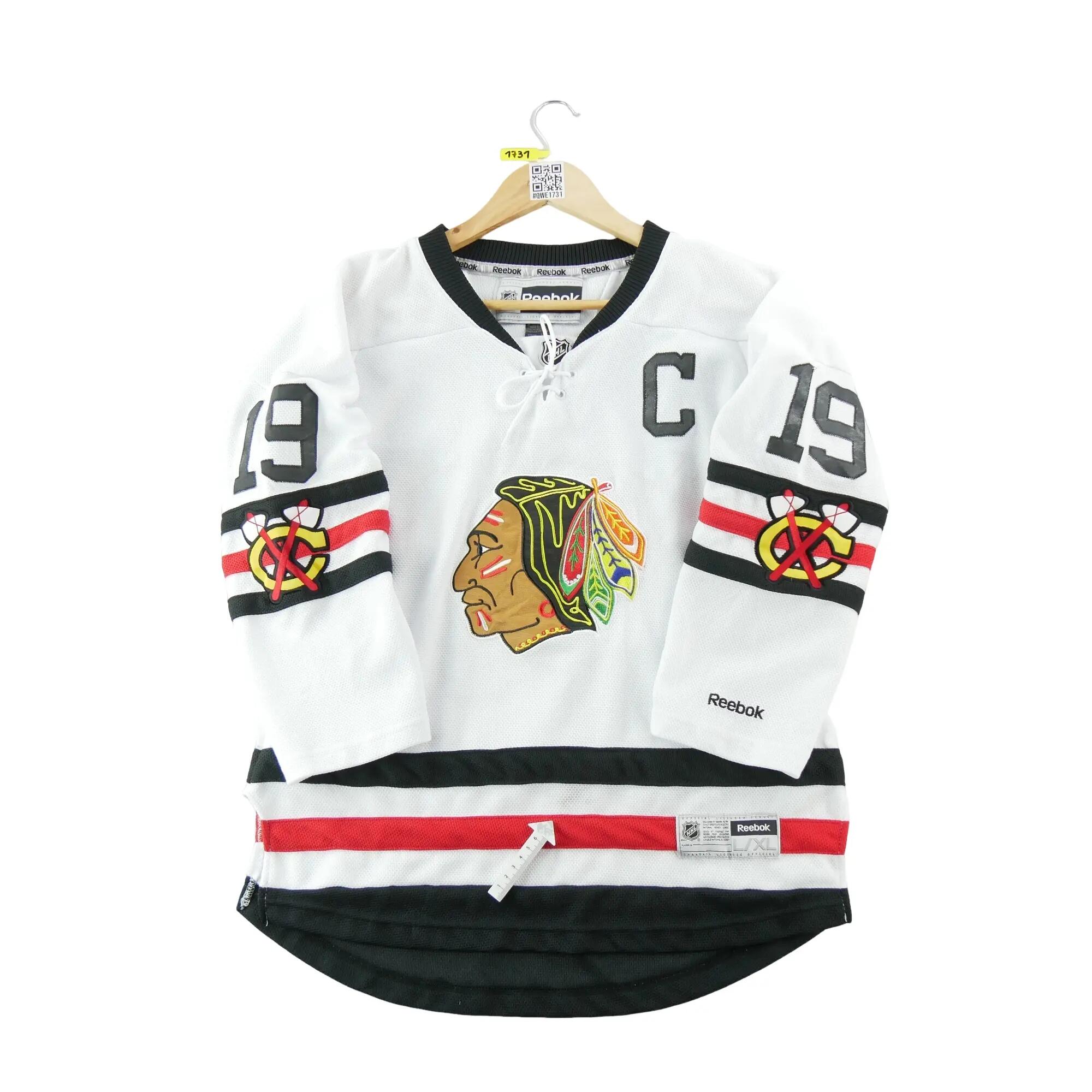 Second hand - Maglia Uomo NHL Chicago Blackhawks 19 Reebok - Stato buono 7/9