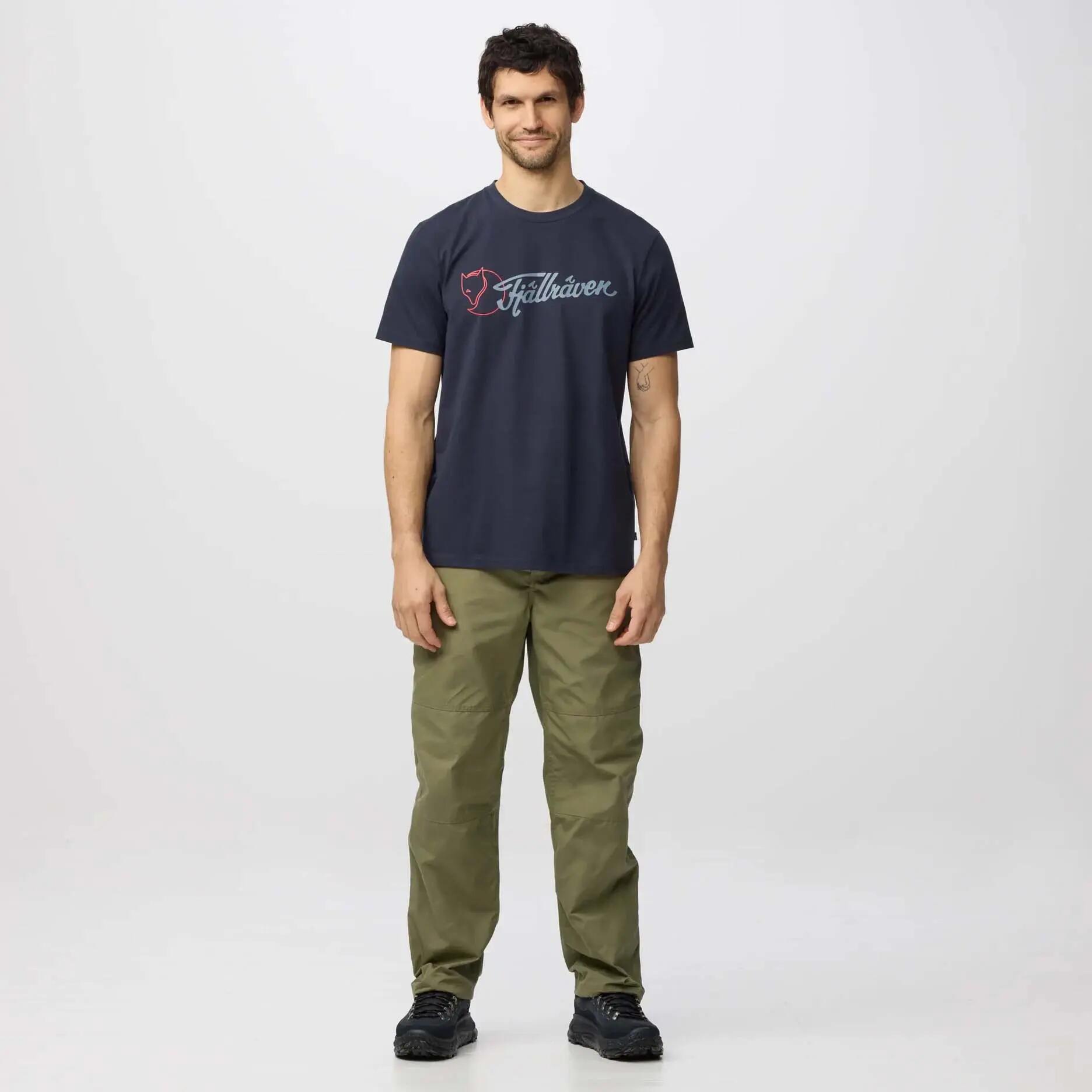 T-Shirt Fjall Raven Archive Logo M Dorośli 4/4