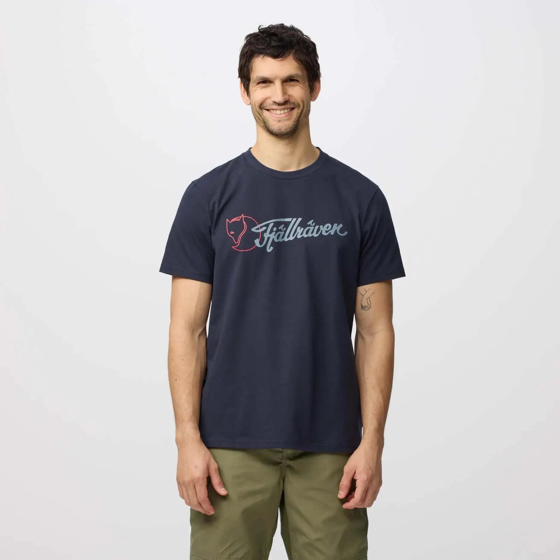 T-Shirt Fjall Raven Archive Logo M Dorośli 2/4