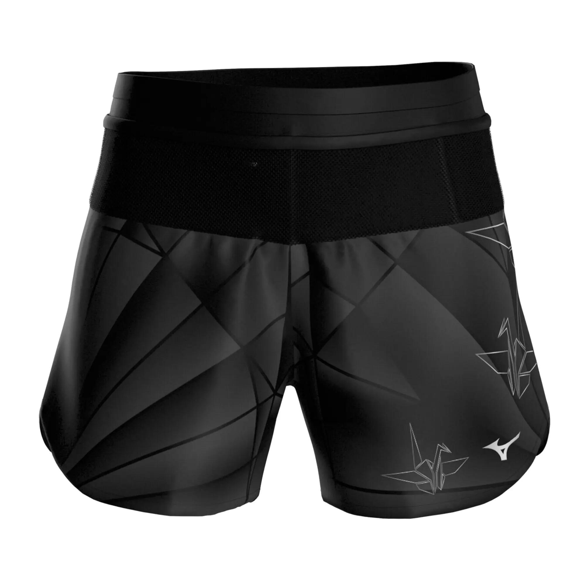 Spodenki do biegania damskie Mizuno Active Graphic Multi Pocket 4 4/4