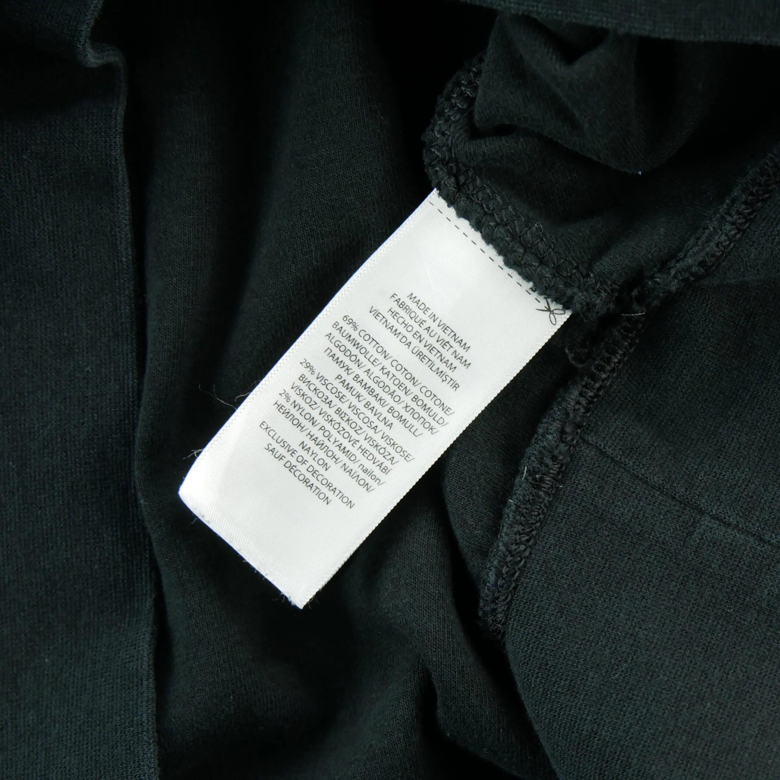 Tweedehands - Heren Sweater Pony geborduurd Zwart - Zeer goede staat 7/9