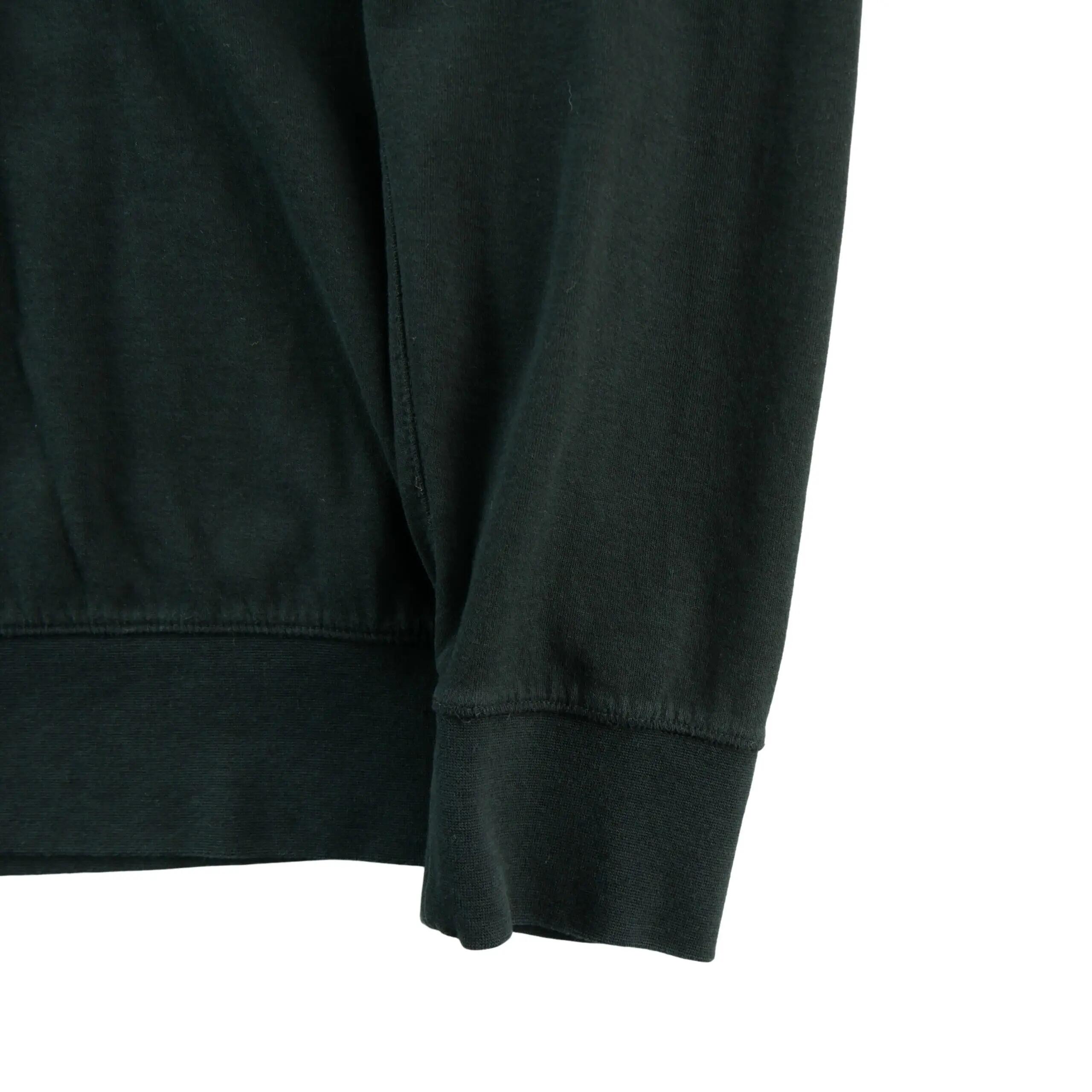 Tweedehands - Heren Sweater Pony geborduurd Zwart - Zeer goede staat 5/9