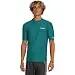 Herren - Alpinski - Rashguard kurzarm - Skins - teal 3/4
