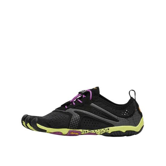 Chaussures - running - femmes - minimalistes v-run - noir/jaune