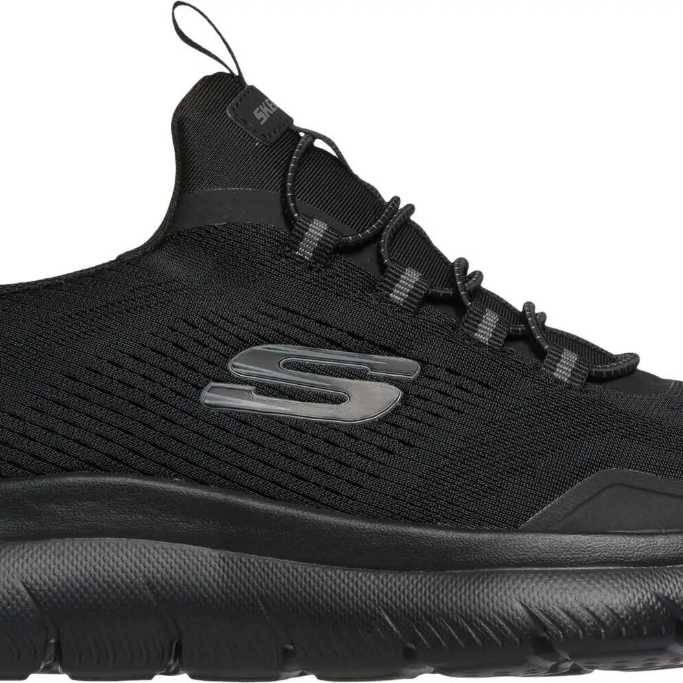 Skechers Summits Top Rate Black Men's Lifestyle Slip-On Shoes