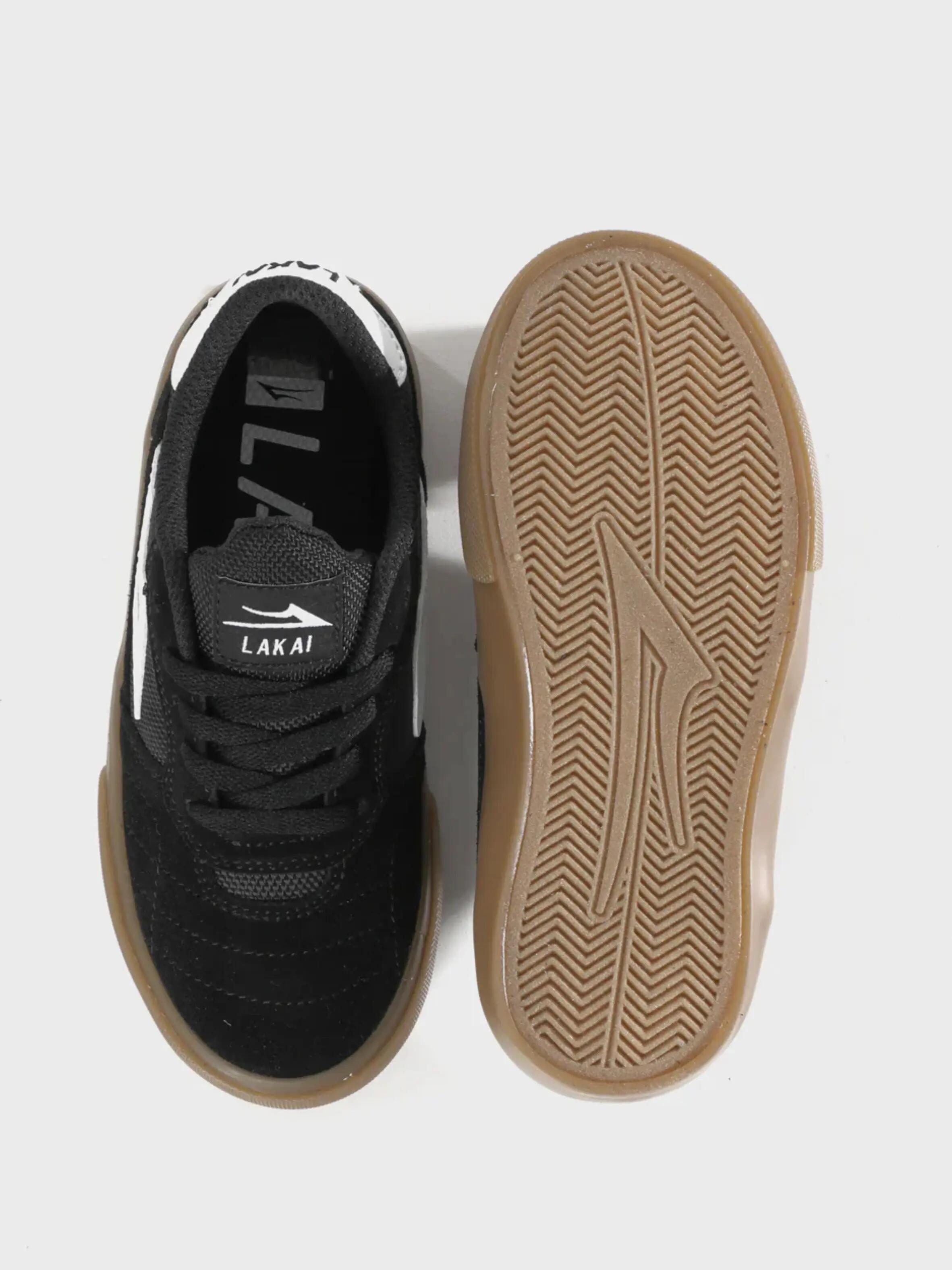 Lakai Zapatilla Lakai Cambridge Kids Black/Gum Suede 6/6