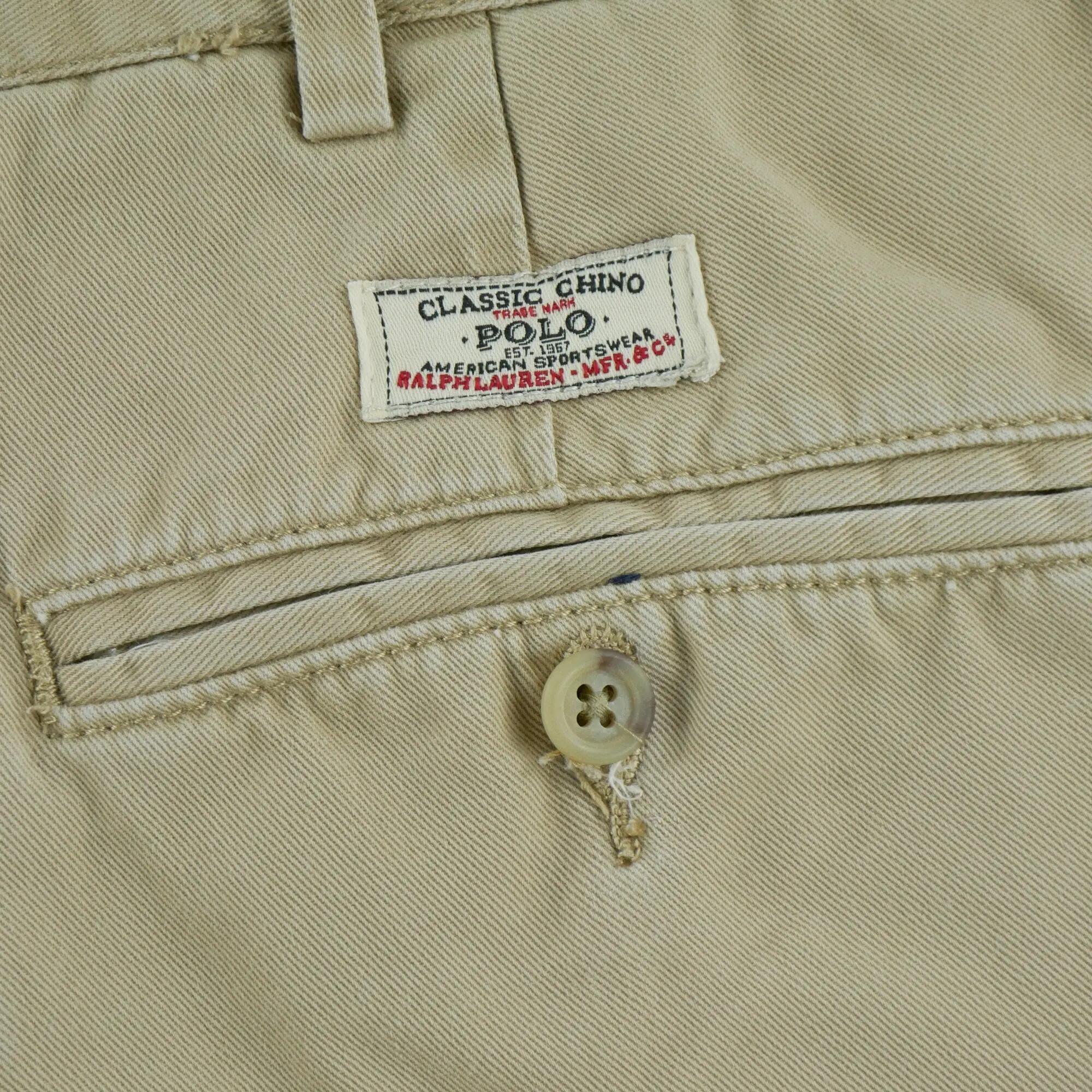 Second life - Spodnie chino męskie W36/L30 Polo Ralph Lauren - Stan dobry 8/10