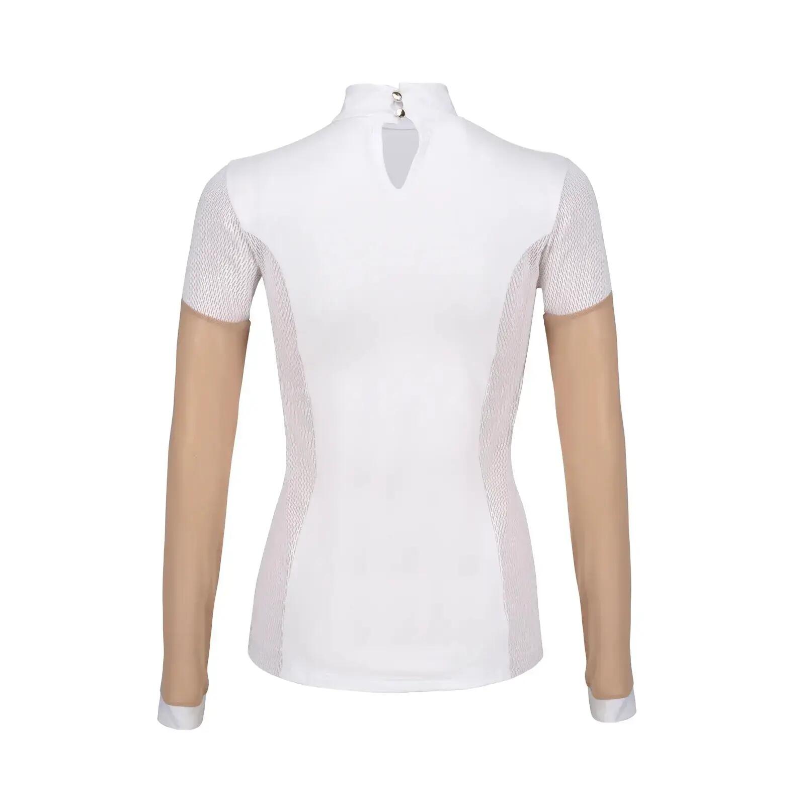 Polo de concours technique manches longues femme Cavalliera Essence 2/2