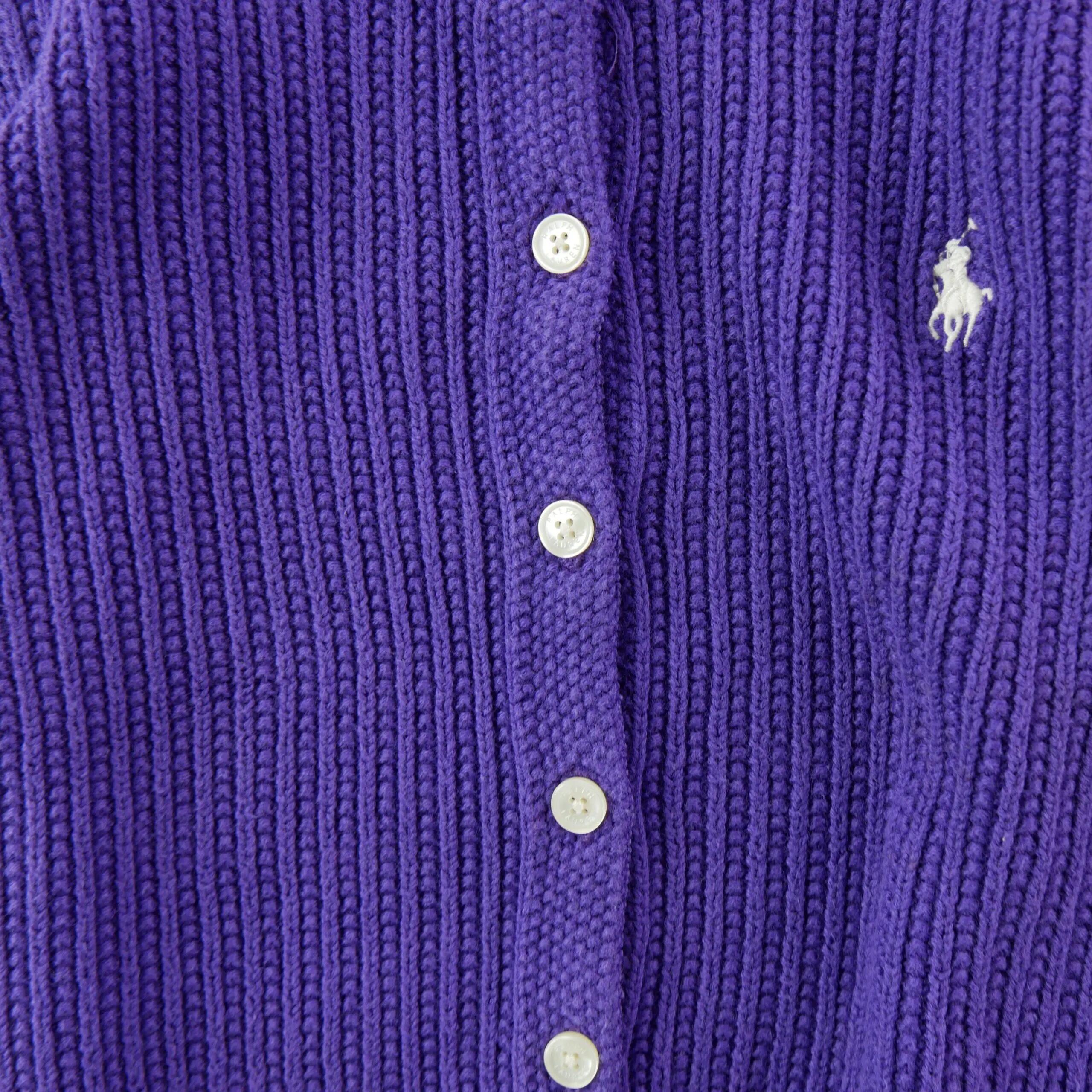 Seconde vie - Gilets Fille Mini-Cable Cotton Cardigan - Excellent 3/8