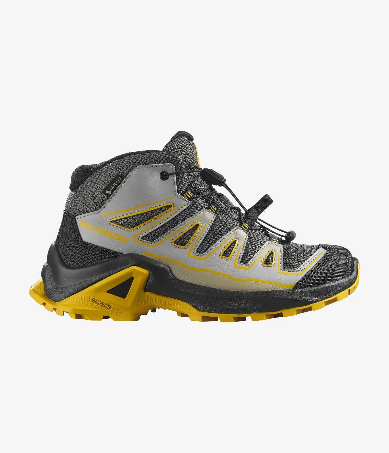 Schoenen trekking, X Ultra Mid GTX J, waterdicht, Castlerock 1/1