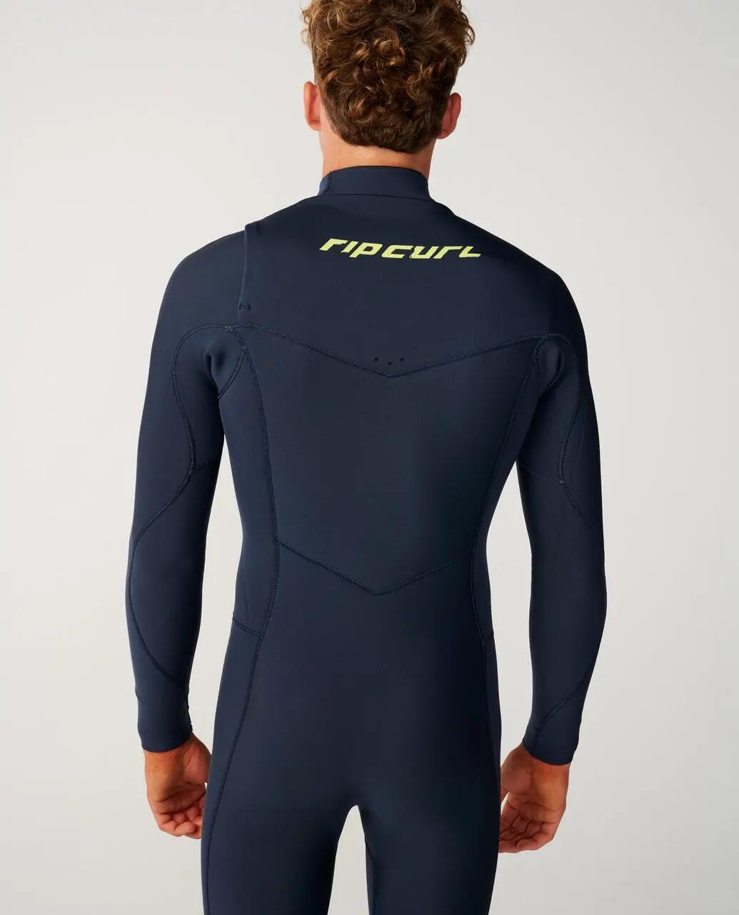 Muta da surf Uomo Dawn Patrol Pro 4/3 mm zip sul petto - Navy 6/7