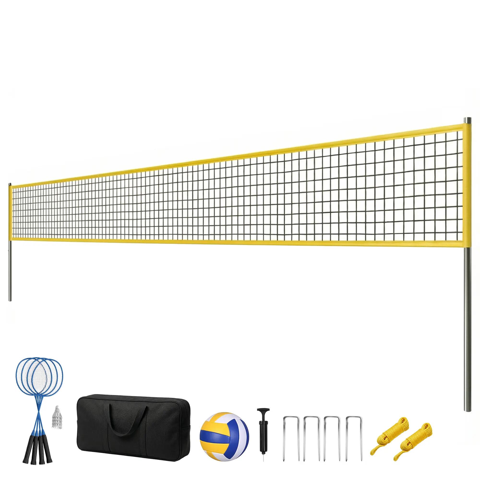 Ensemble complet volley-ball badminton 2 en 1 avec sac 5/5