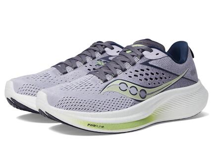 Chaussures - running - femme - ride 17 - violet/blanc/jaune