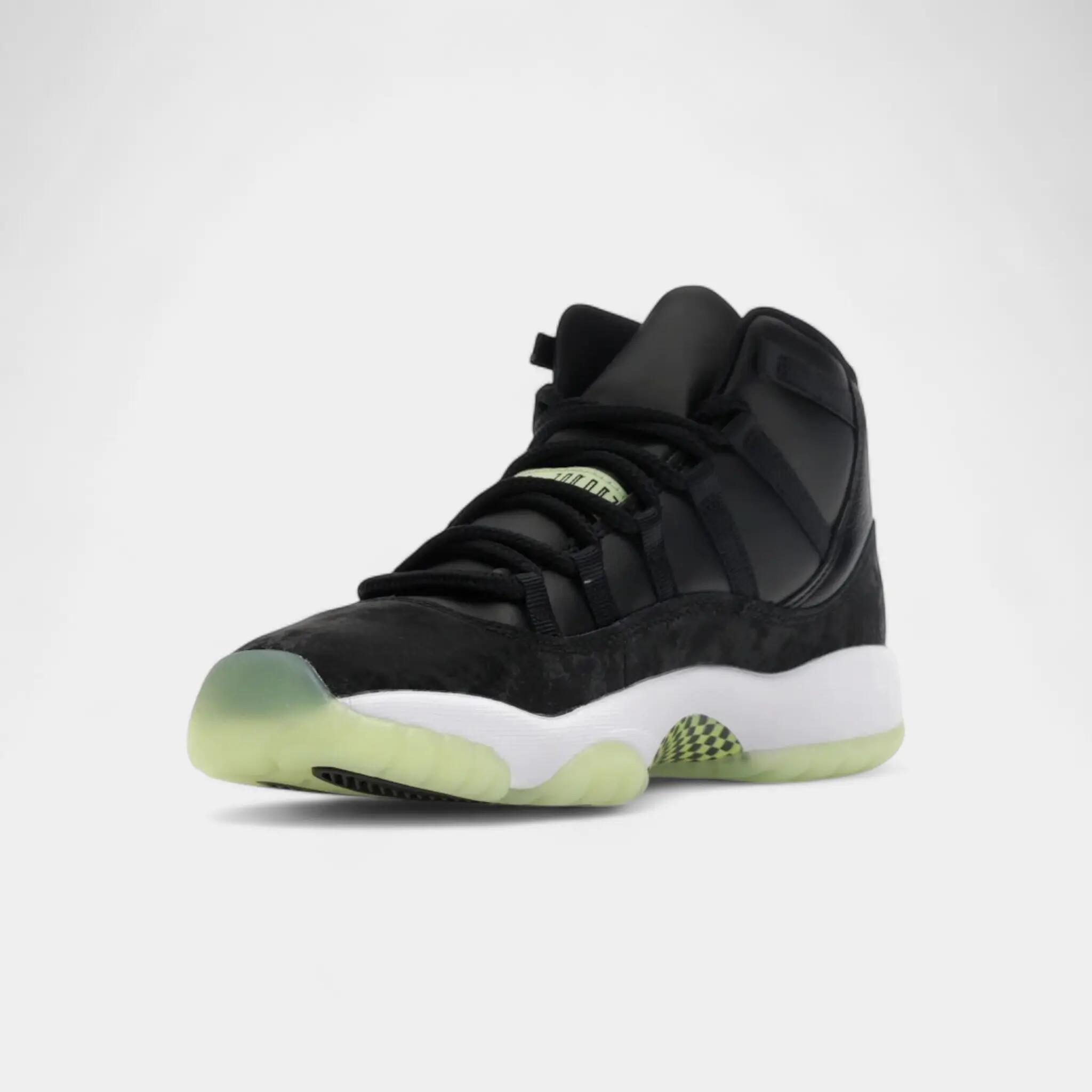 Jordan 11 Retro Black Barely Volt (GS) 3/5