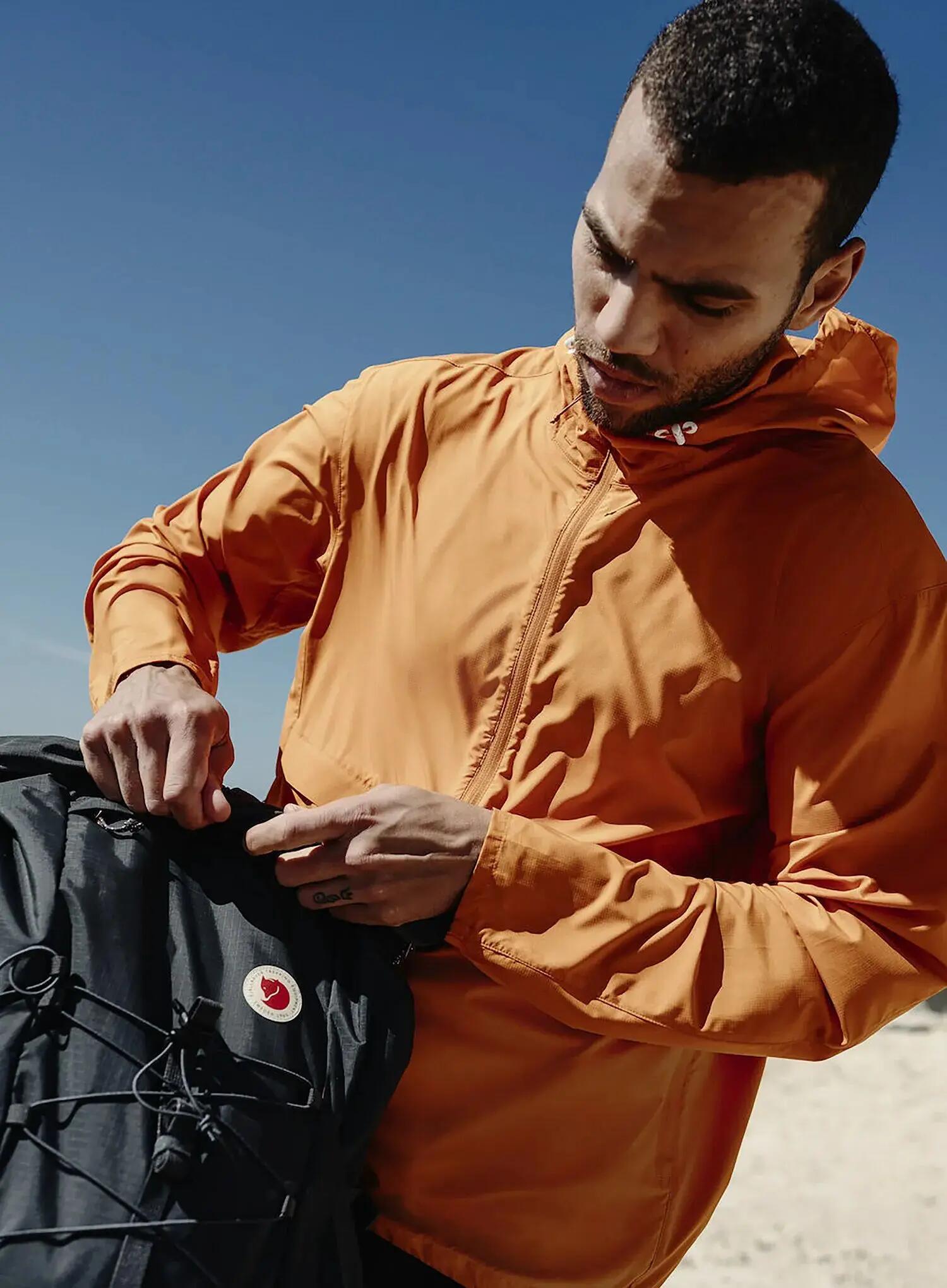 Plecak turystyczny Fjallraven Abisko Hike Foldsack - black 3/4