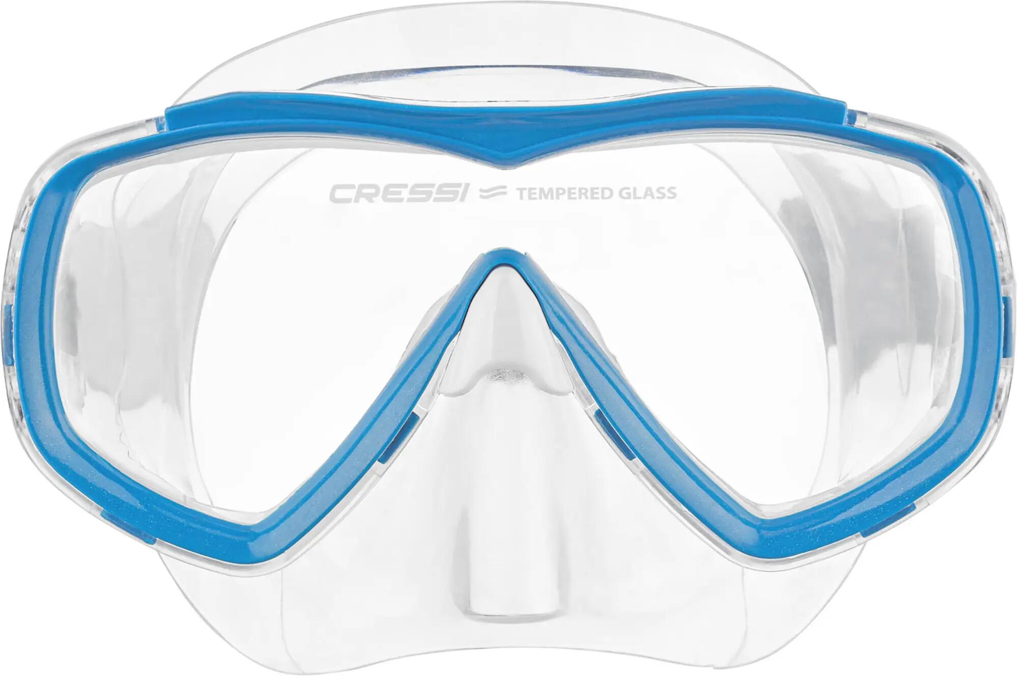 CRESSI Estrella Junior + Top Snorkel Combo Blue Kids 3/5