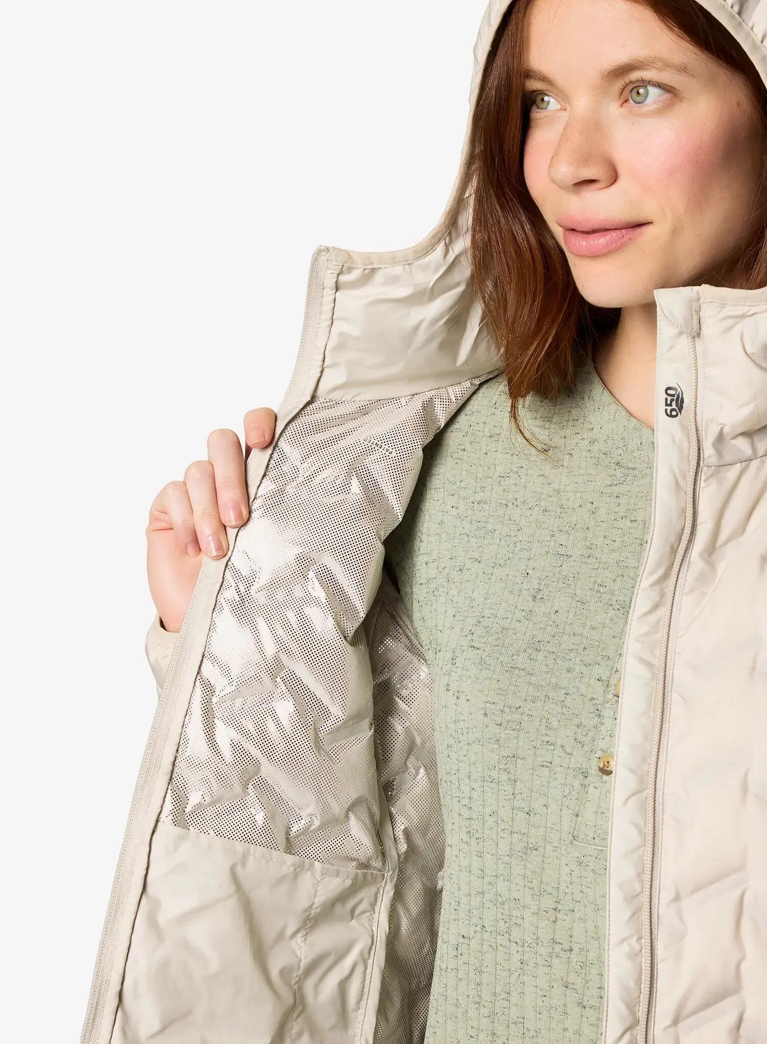 Płaszcz puchowy damski Columbia Delta Ridge II Long Down Jacket 6/6