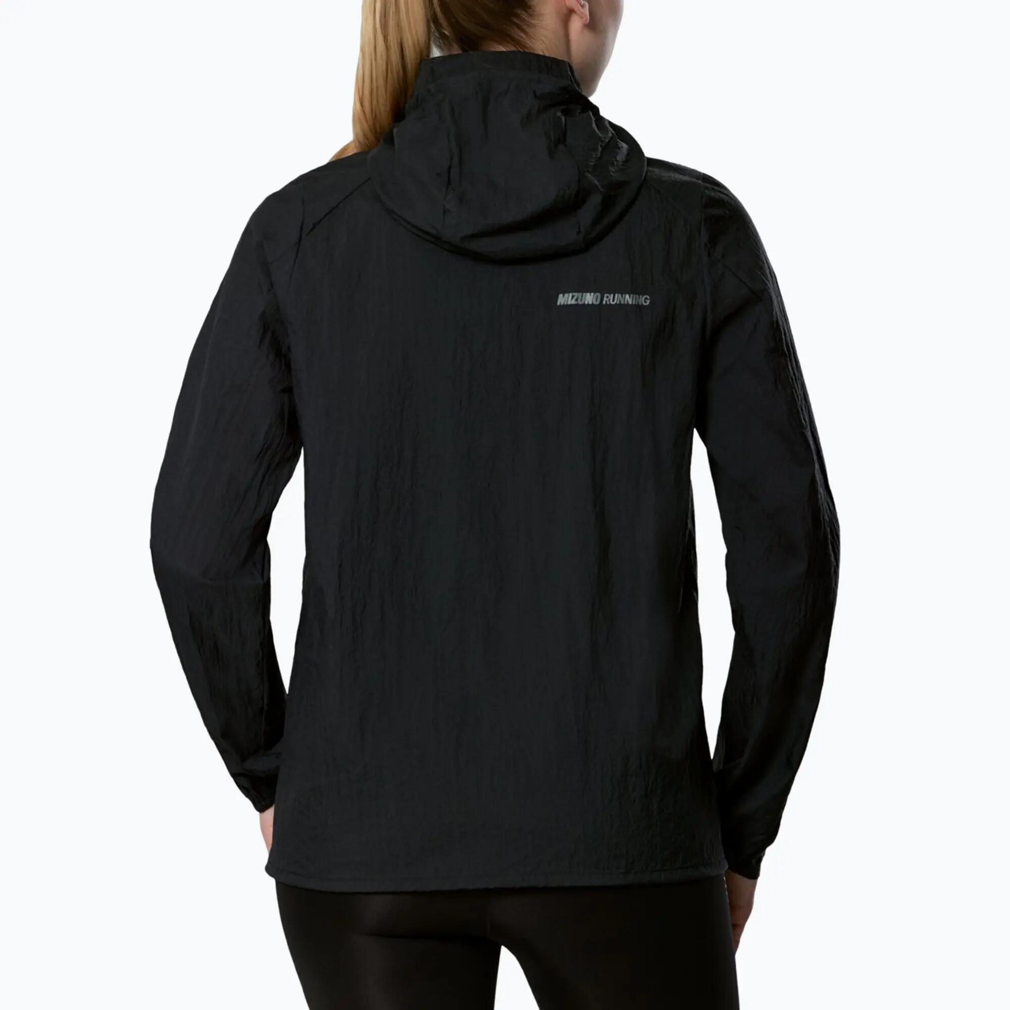 Kurtka do biegania damska Mizuno Tech Light Hooded Jacket 2/5