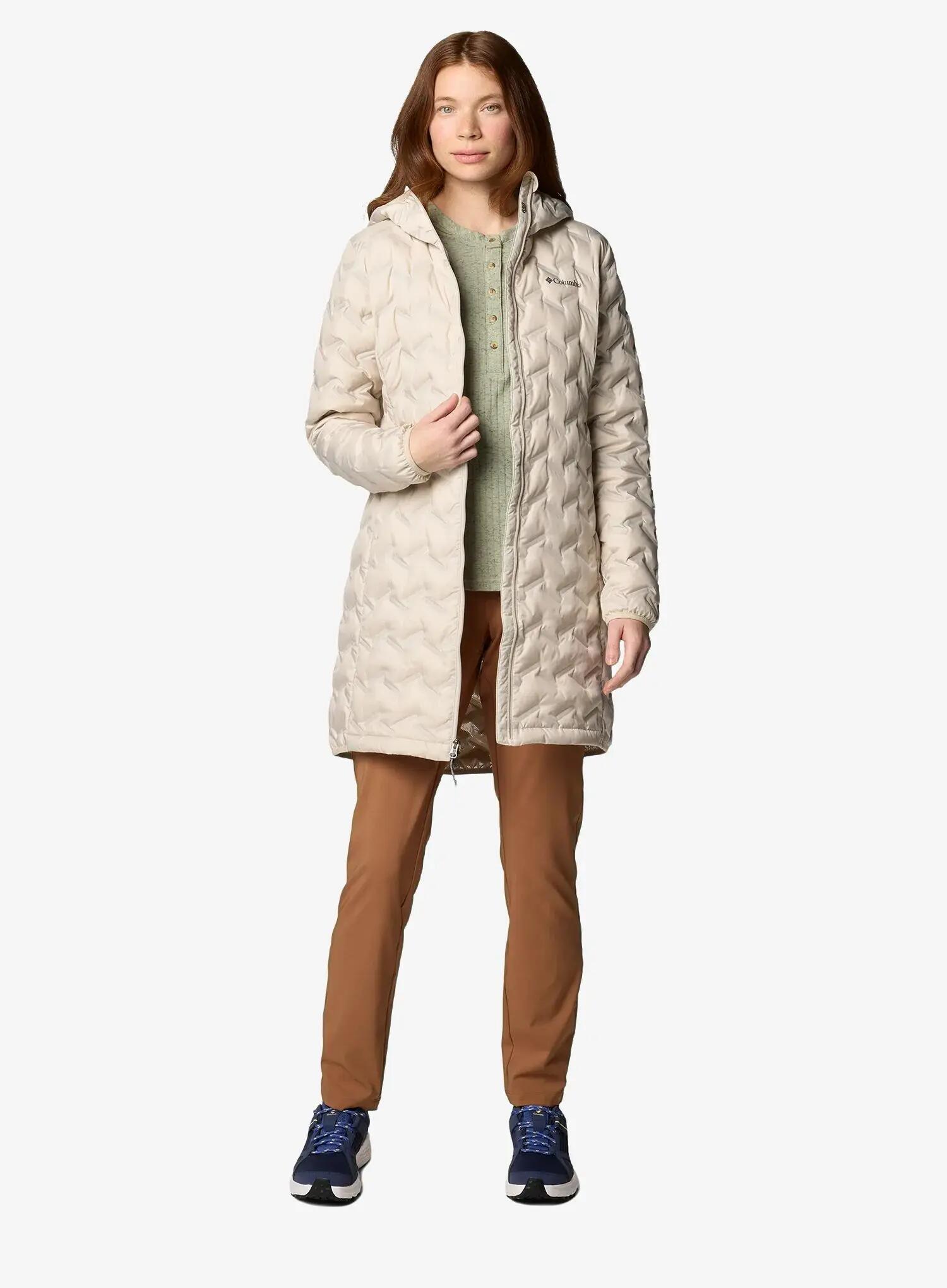 Płaszcz puchowy damski Columbia Delta Ridge II Long Down Jacket 2/6