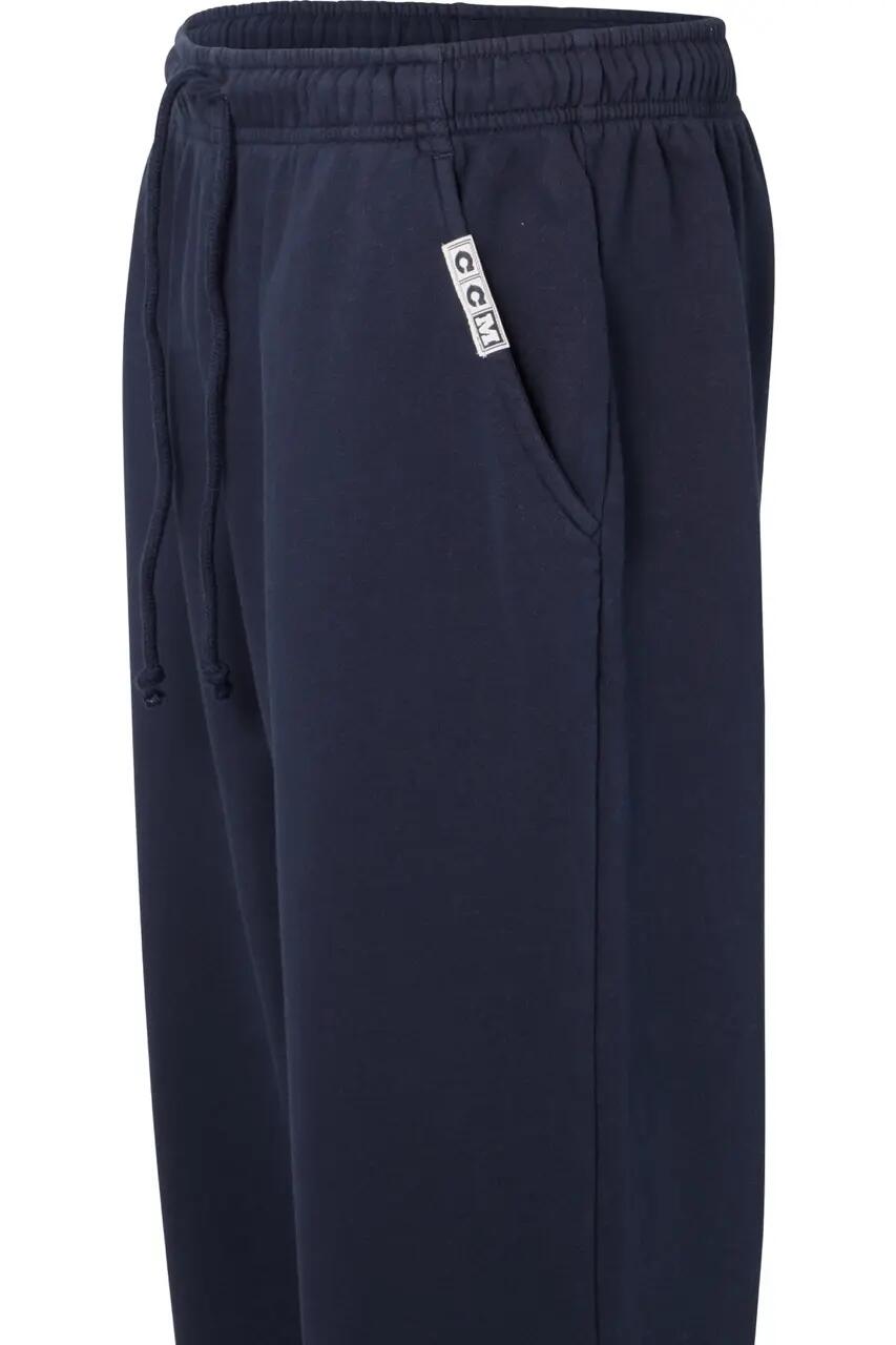 CCM pantalon de jogging Vintage à revers pour adultes Classic bleu marine 2/7