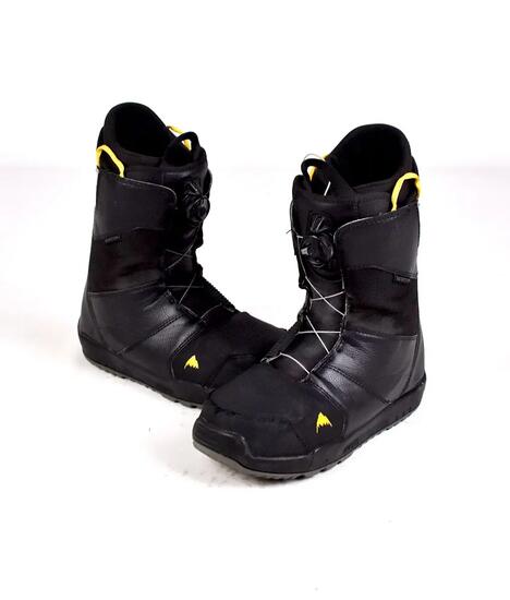 RECONDITIONNE - Boots de snowboard Occasion Burton Progression BOA (jaune) - BON