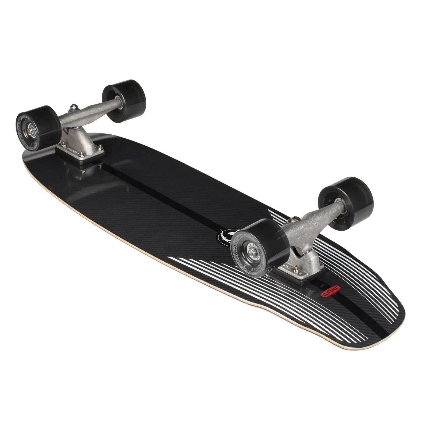Completo Black Tip Carbon CX - Skateboard en Carbone - 32" - Noir - Idéal 4/6