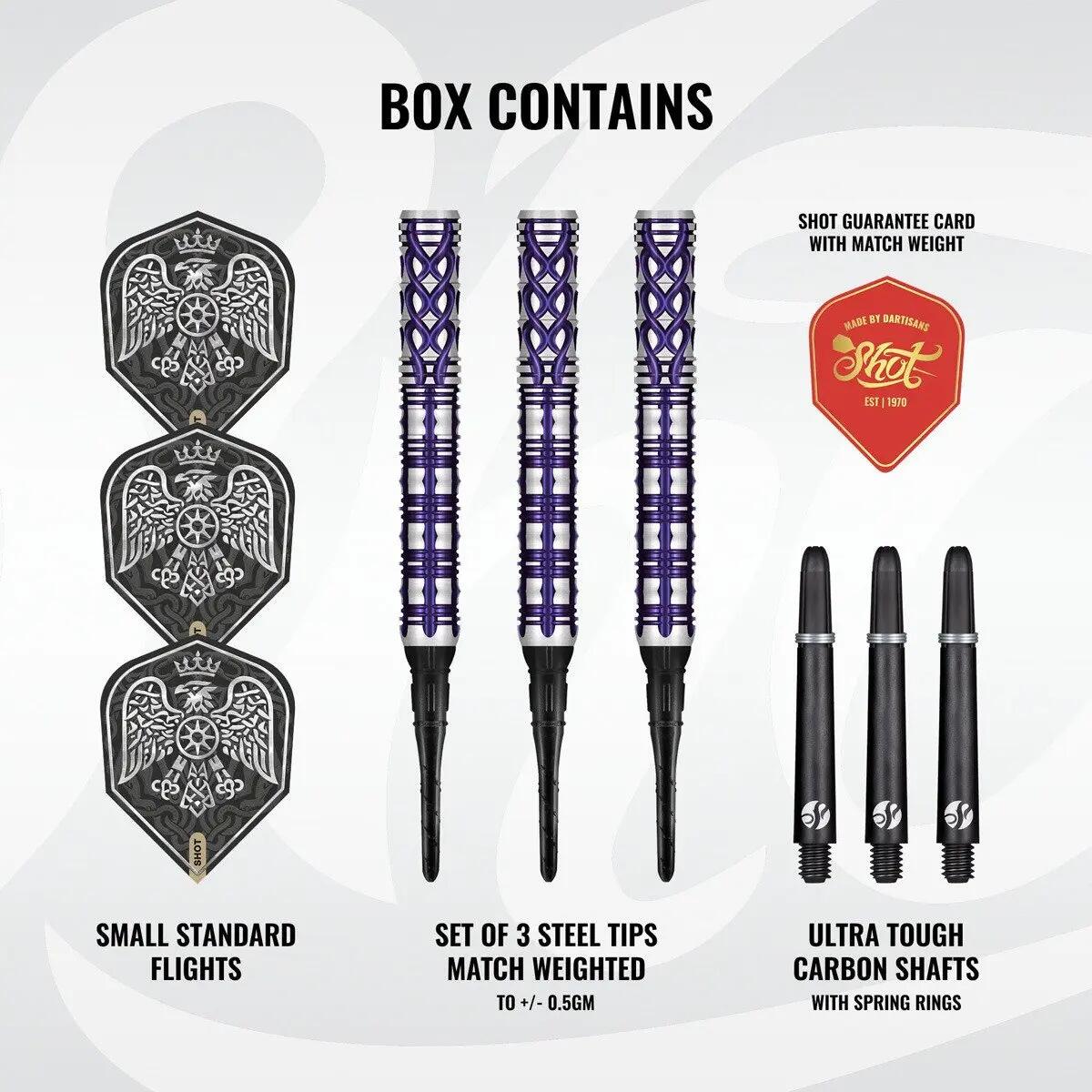 Visara 90% Tungsten Softtip Dartpijlen 2/6