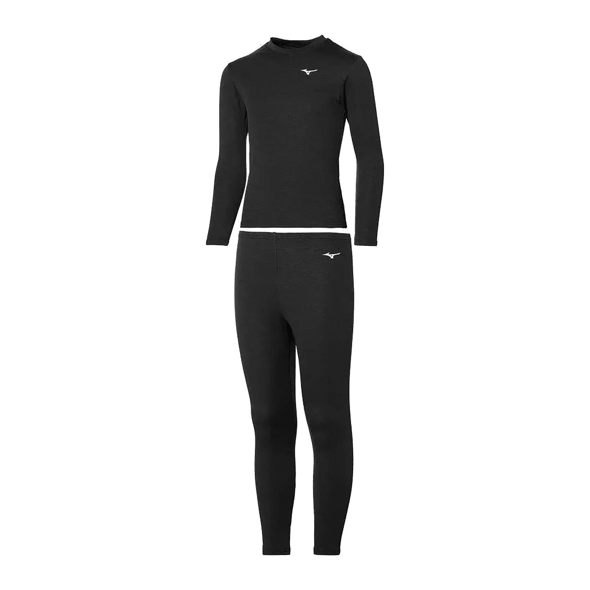 Komplet bielizny termoaktywnej dziecięcej Mizuno Mid Top&Bottom 3/3