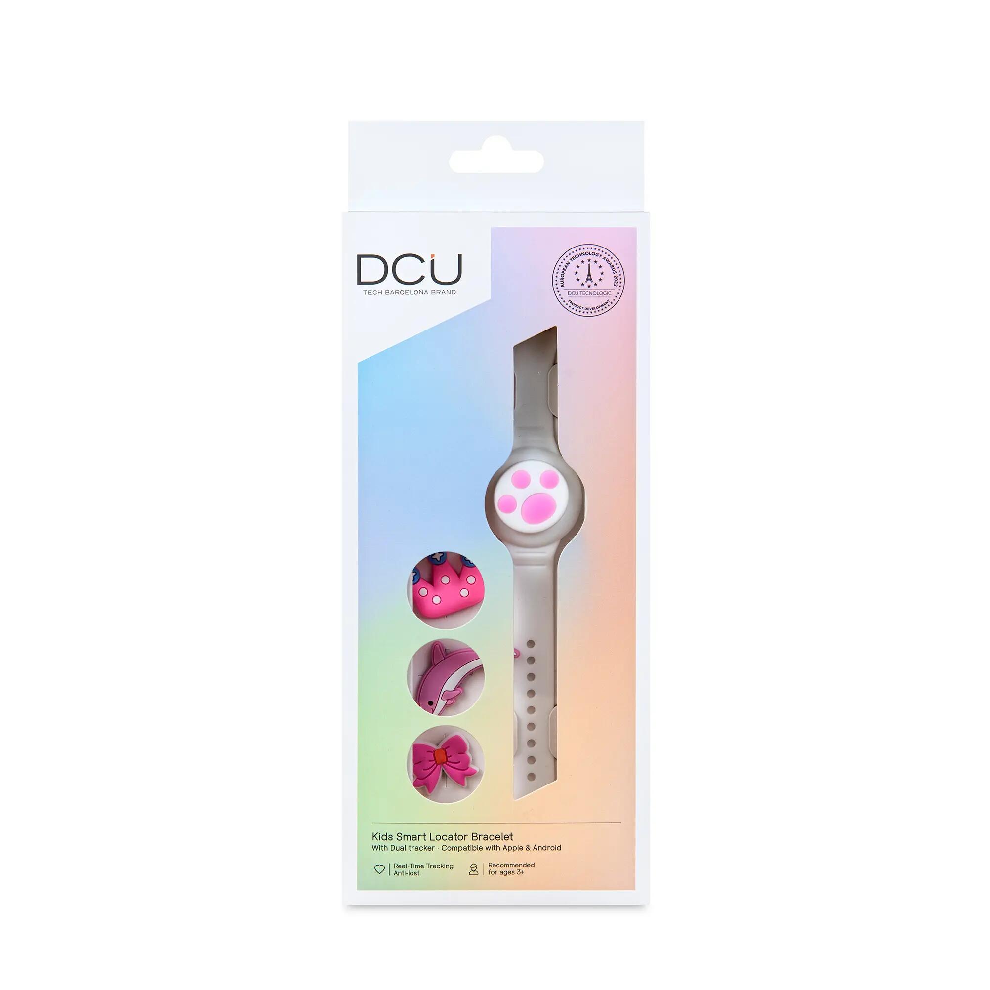 Pulsera Localizadora para Niñ@s con Rastreador Dual iOS/Android · Blanca 2/3