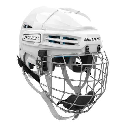 BAUER Prodigy 2.0 blanc casque de hockey Junior avec grille