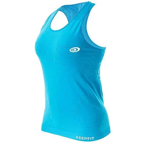 Débardeur - Sportswear - Femme - Respirant, ergonomique - Keepfit - Turquoise