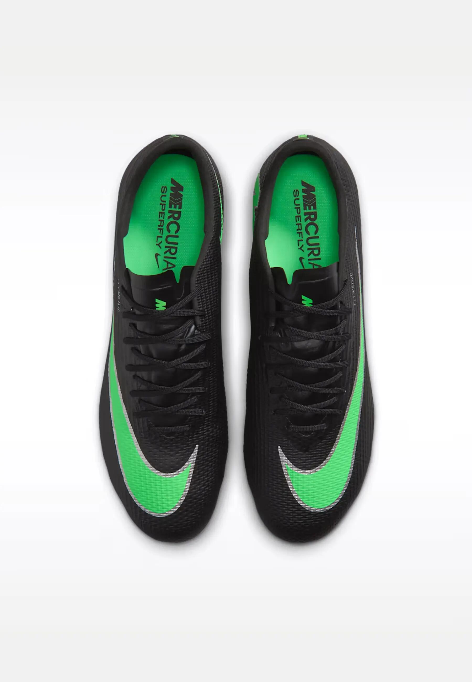 Botas fútbol - Mercurial Superfly 11 Pro - Tacos - Negro/Verde 3/6