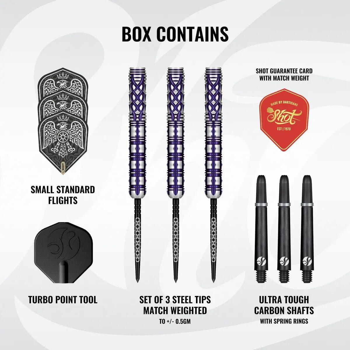 Visara 90% Tungsten Dartpijlen 2/6