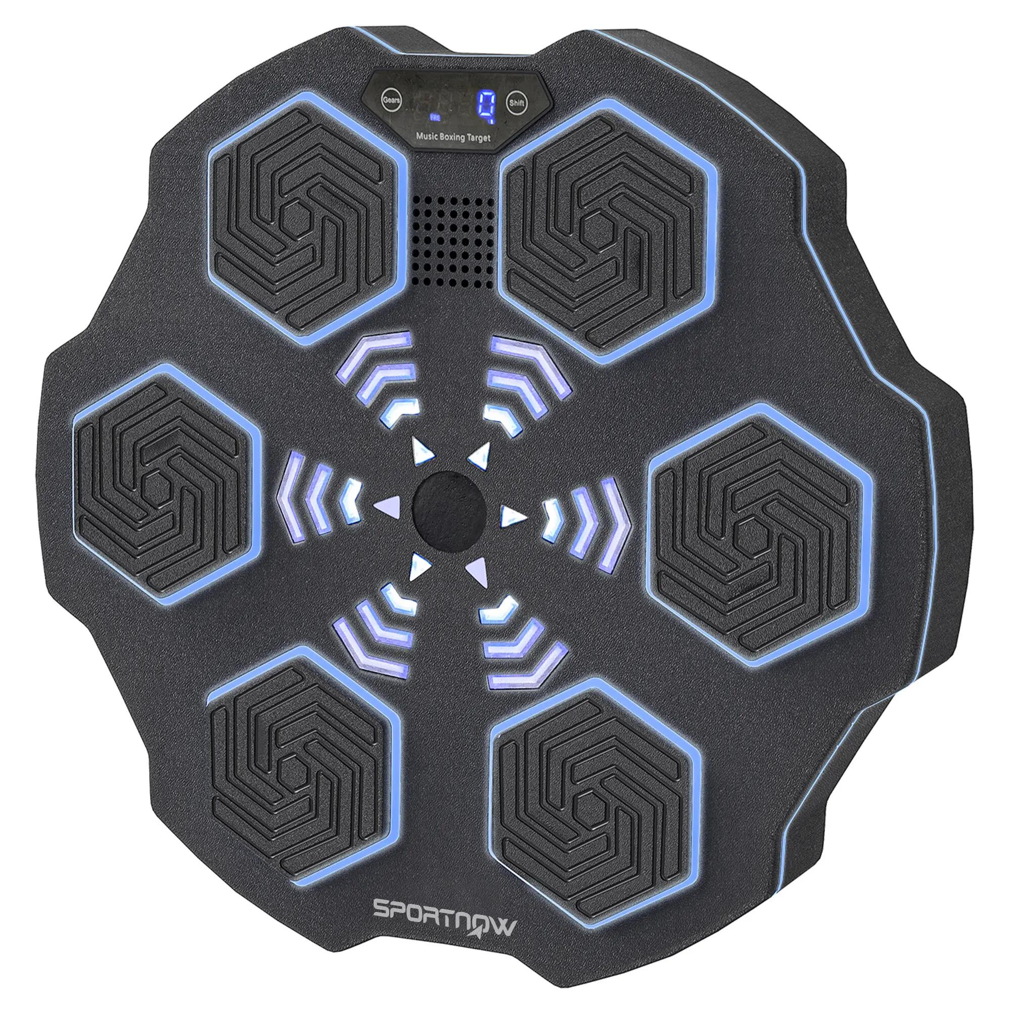 Boîte à musique, enceinte Bluetooth, fixation murale, 9 vitesses et modes, lumiè 2/9