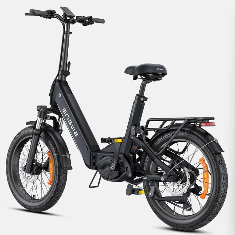 Bicicleta eléctrica ENGWE L20 3.0 Pro 250 W, motor central, batería 48 V 15 Ah 3/10