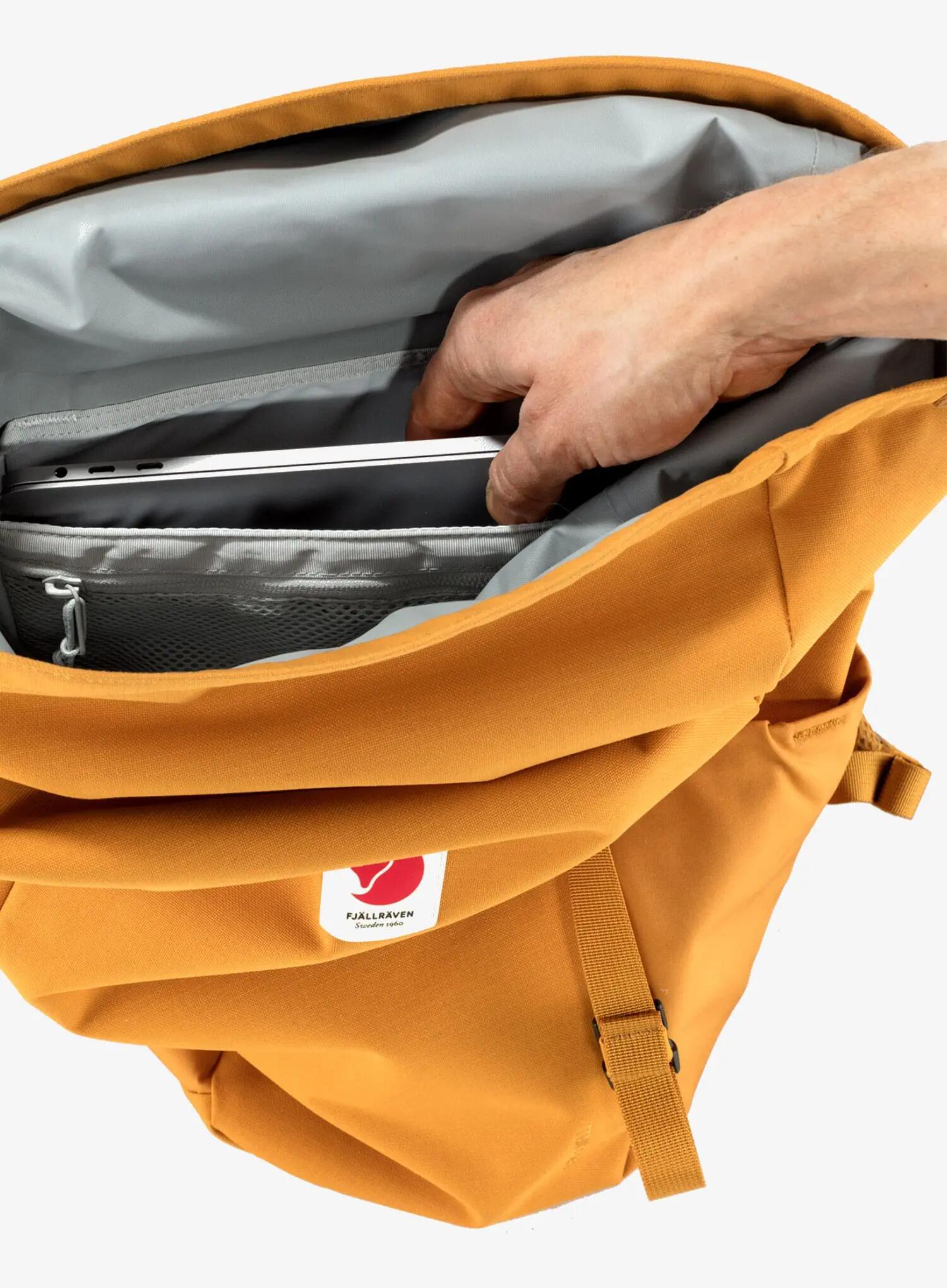 Plecak turystyczny Fjallraven Ulvo Rolltop 30 - red gold 6/7