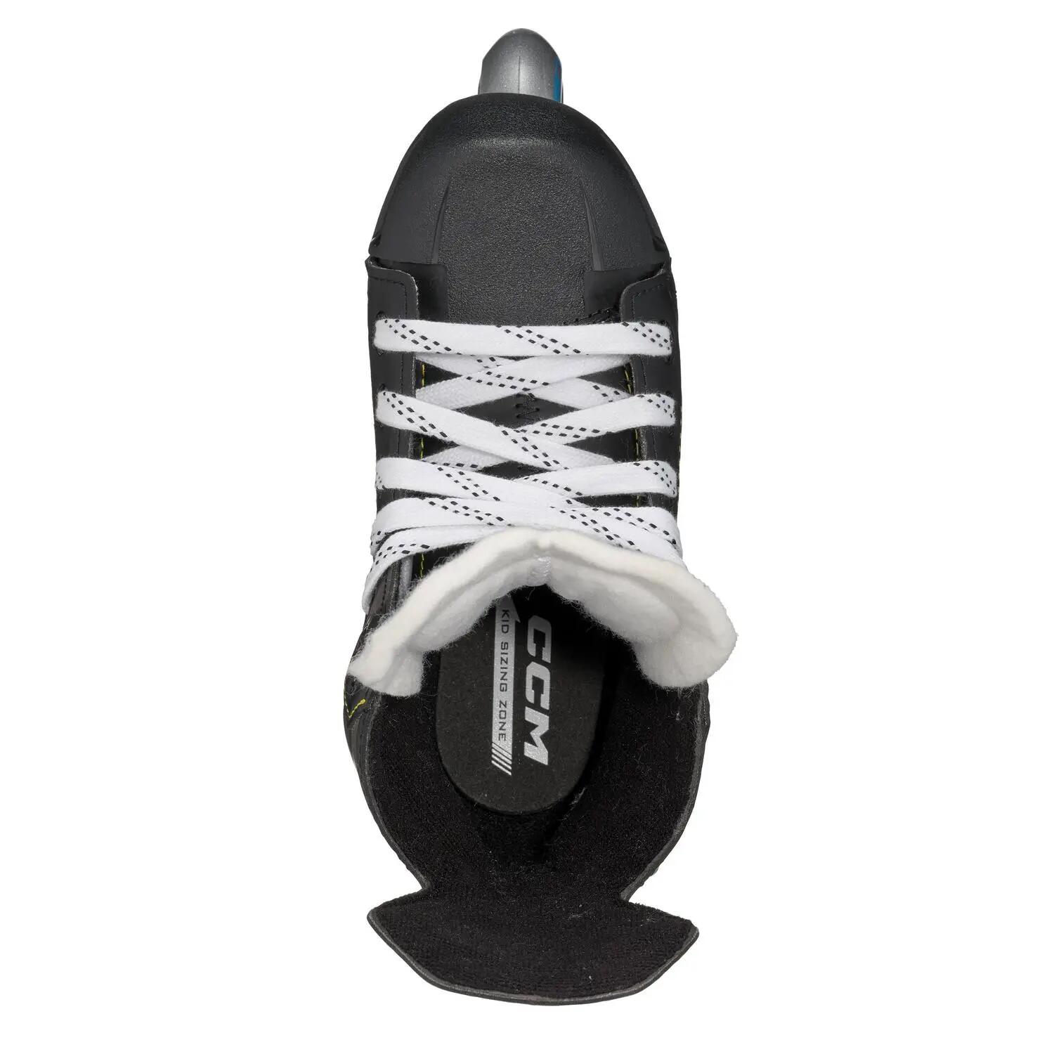 Patine de hochei pe role CCM Tacks Youth Regular 10.0 negre 7/7
