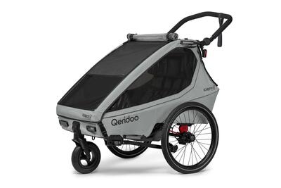 Fietskar kidgoo 2 lite titanium grey