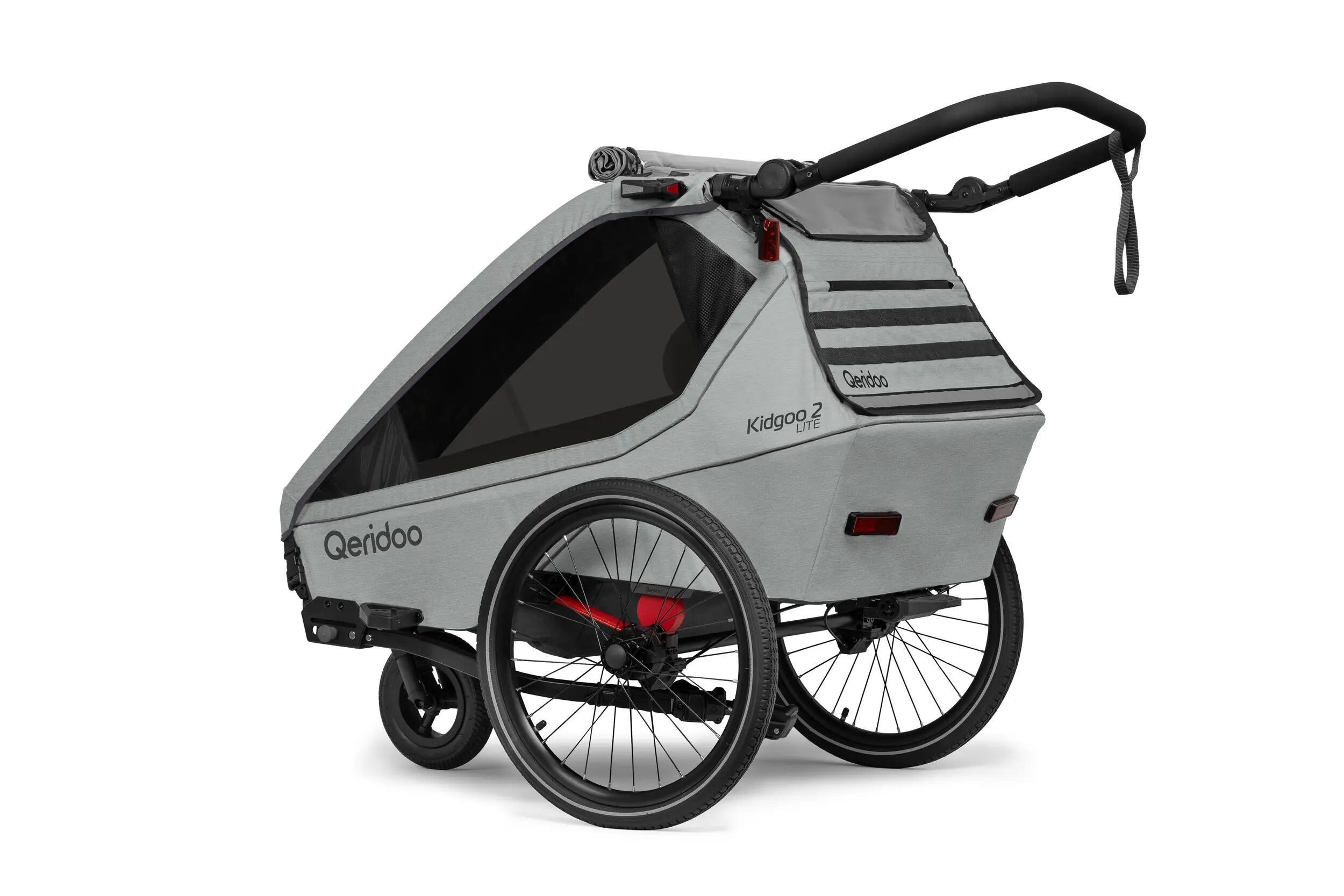 Fietskar Kidgoo 2 Lite Titanium Grey 4/5