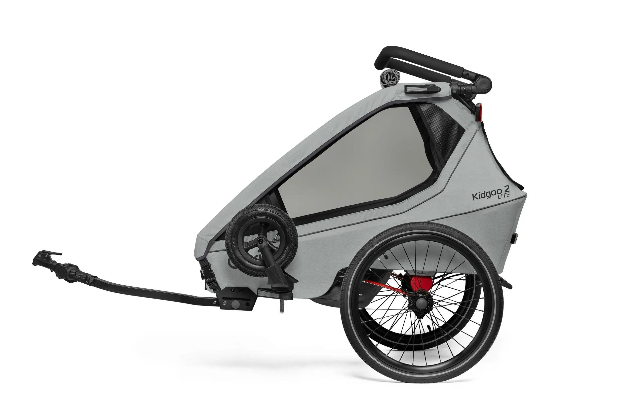Fietskar Kidgoo 2 Lite Titanium Grey 3/5