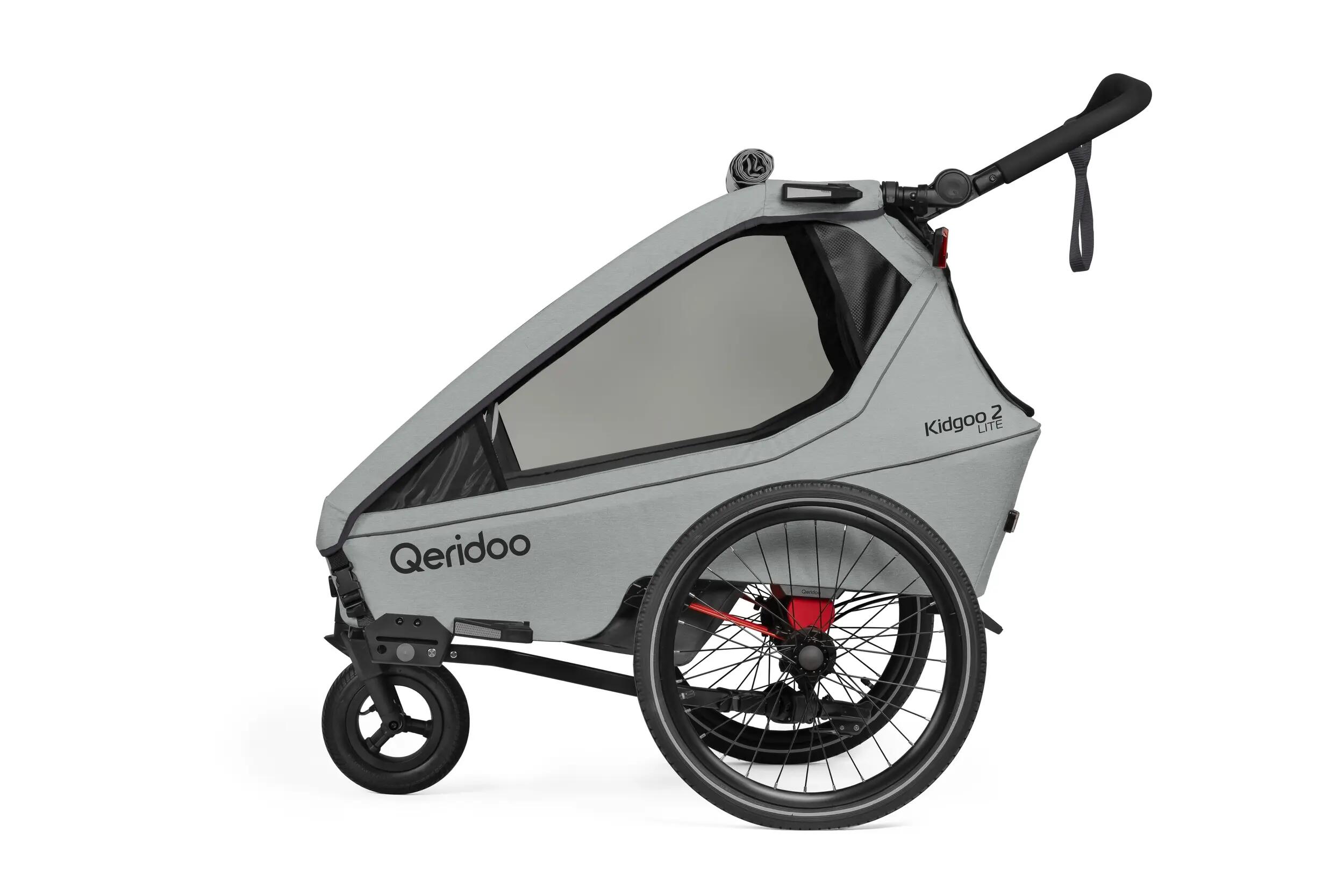 Fietskar Kidgoo 2 Lite Titanium Grey 2/5