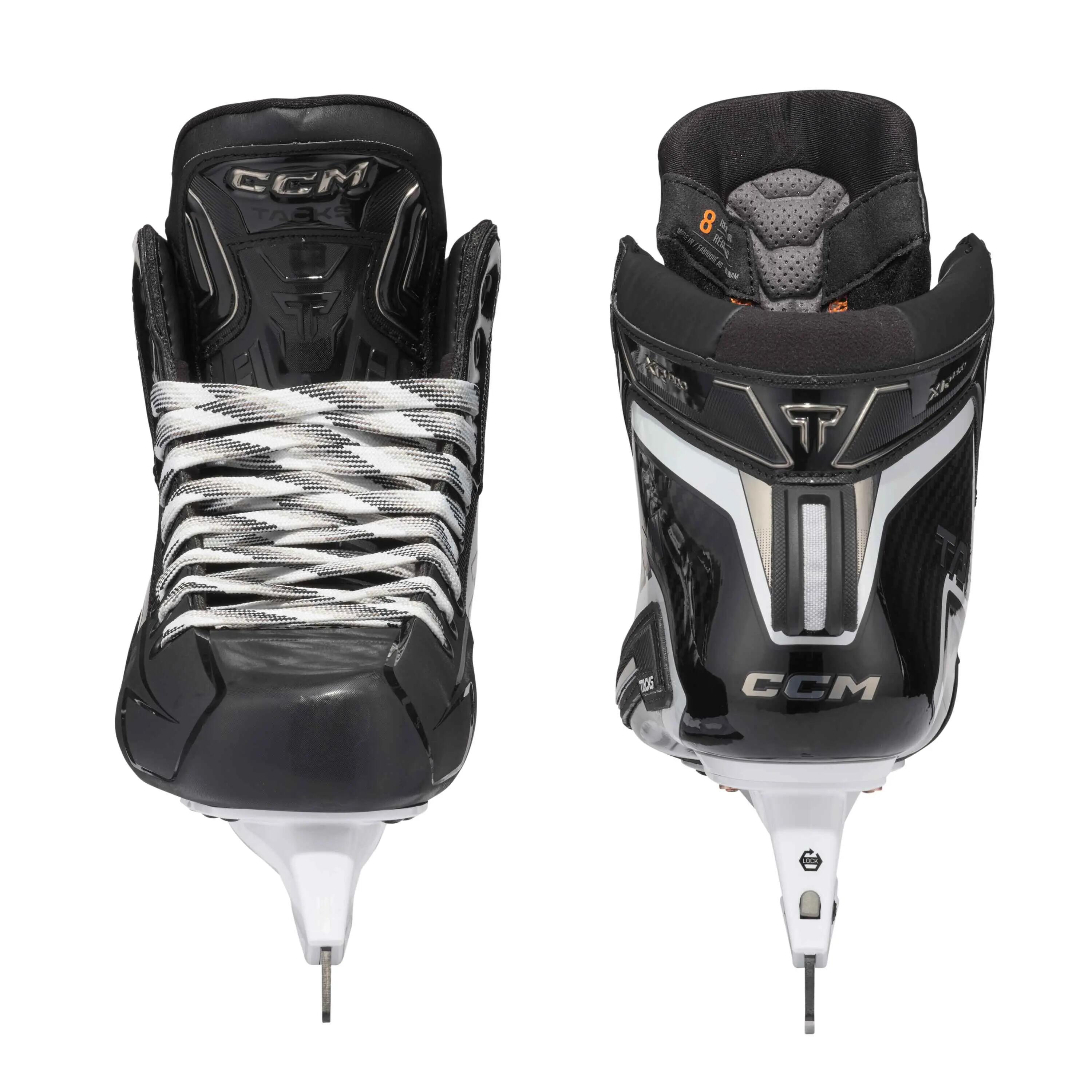 CCM XR PRO Torwart-Schlittschuhe Senior Regular Schwarz Erwachsene 4/5